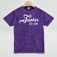 Teacher Graduation Shirt New Teacher Men Women Mineral Wash Tshirts Mineral Purple Teacher Graduation Shirt New Teacher Men Women Mineral Wash Tshirts Mineral Purple