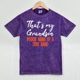 That's My Grandson 2018 Graduation Shirt For Grad Nanas Mineral Wash Tshirts Mineral Purple