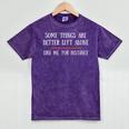 Some Things Are Better Left Alone Sarcastic Introvert Mineral Wash Tshirts Mineral Purple Some Things Are Better Left Alone Sarcastic Introvert Mineral Wash Tshirts Mineral Purple