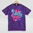 Totally 80's Colorful Retro 1980s Style Nostalgia Vibe Mineral Wash Tshirts Mineral Purple