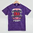 Tough Crazy CNA Product Great For CNA Nurse Graduation Mineral Wash Tshirts Mineral Purple