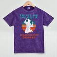 Trust Me I'Ve Got A Communications Degree College Graduation Mineral Wash Tshirts Mineral Purple