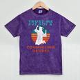Trust Me I'Ve Got A Counseling Degree College Graduation Mineral Wash Tshirts Mineral Purple