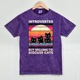 Unique Art For Introverted Cat Fans -Adults Cat Humorous Introvert Small Mineral Wash Tshirts Mineral Purple Unique Art For Introverted Cat Fans -Adults Cat Humorous Introvert Small Mineral Wash Tshirts Mineral Purple