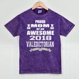 Valedictorian Scholar Mom T Shirt Graduation Speech Mineral Wash Tshirts Mineral Purple