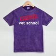 Vet School Tech Graduation Future Veternarians I Survived Mineral Wash Tshirts Mineral Purple