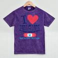 Vet Tech I Love Veterinary Technician Graduation Mineral Wash Tshirts Mineral Purple