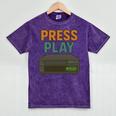 VHS Cassette Retro Analog Nostalgia Theme Mineral Wash Tshirts Mineral Purple VHS Cassette Retro Analog Nostalgia Theme Mineral Wash Tshirts Mineral Purple