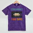 VHS Cassette Tape Retro 80s 90s Nostalgia Mineral Wash Tshirts Mineral Purple VHS Cassette Tape Retro 80s 90s Nostalgia Mineral Wash Tshirts Mineral Purple