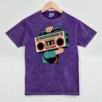 Vintage 80s 90s Retro Boombox Music Hip Hop Nostalgia Party Mineral Wash Tshirts Mineral Purple Vintage 80s 90s Retro Boombox Music Hip Hop Nostalgia Party Mineral Wash Tshirts Mineral Purple