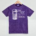 Vintage Birthday Seniors I'm From The 1900s Premium Mineral Wash Tshirts Mineral Purple