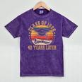 Vintage Class Of 1986 40 Years Later Reunion 40th Graduation Mineral Wash Tshirts Mineral Purple