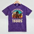 Vintage Please Be Patient I'm From The 1900s Men Women Mineral Wash Tshirts Mineral Purple