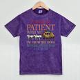 Vintage Please Be Patient With Me I'm From The 1900s Trendy Mineral Wash Tshirts Mineral Purple