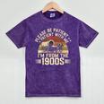 Vintage Please Be Patient With Me I'm From The 1900s Wagon Mineral Wash Tshirts Mineral Purple