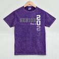 Vintage Senior Class Of 2023 Senior Graduation 2023 Mineral Wash Tshirts Mineral Purple