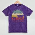 Vintage Sunset Please Be Patient With Me I'm From The 1900s Premium Mineral Wash Tshirts Mineral Purple