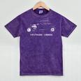 Vintage Vibes Automotive Nostalgia Classic Hotrod Car Mineral Wash Tshirts Mineral Purple