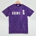 Volleyball Senior Night Volleyball Senior 2025 Graduation 26 Mineral Wash Tshirts Mineral Purple