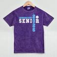 Volleyball Senior Night Volleyball Senior 2026 Graduation 39 Mineral Wash Tshirts Mineral Purple