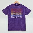 WeOut 2019 Graduation Mineral Wash Tshirts Mineral Purple