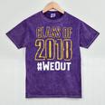 We Out WeOut Class Of 2018 Senior Graduation Mineral Wash Tshirts Mineral Purple