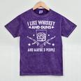 I Like Whiskey And Guns And Maybe 3 People Introvert Mineral Wash Tshirts Mineral Purple I Like Whiskey And Guns And Maybe 3 People Introvert Mineral Wash Tshirts Mineral Purple