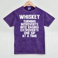 Whiskey Lovers Extrovert Quote Introvert Alcohol Drink Humor Mineral Wash Tshirts Mineral Purple Whiskey Lovers Extrovert Quote Introvert Alcohol Drink Humor Mineral Wash Tshirts Mineral Purple