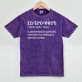 Willing To Discuss Turtles Introvert Definition Mineral Wash Tshirts Mineral Purple