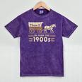Women's Vintage Please Be Patient With Me I'm From The 1900s Mineral Wash Tshirts Mineral Purple