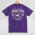 Wrestling Senior Mom The Final Match 2026 Graduation Mineral Wash Tshirts Mineral Purple