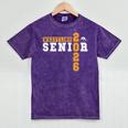 Wrestling Senior Night Wrestling Senior 2026 Graduation 27 Mineral Wash Tshirts Mineral Purple