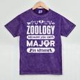 Zoology Major Graduation Zoology Quote Mineral Wash Tshirts Mineral Purple
