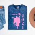 12th Grade Girls Graduation High School Graduation Mineral Wash Tshirts Mineral Navy