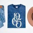 1965 Vintage Retro Birthday Year Nostalgia Mineral Wash Tshirts Mineral Navy