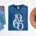 1965 Vintage Retro Birthday Year Nostalgia Mineral Wash Tshirts Mineral Navy