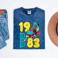 1983 Retro Raised In The 80s Old School Nostalgia Vibes Mineral Wash Tshirts Mineral Navy 1983 Retro Raised In The 80s Old School Nostalgia Vibes Mineral Wash Tshirts Mineral Navy