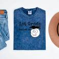 1st Grade Nailed It Kids Graduation TShirt Second Grade Mineral Wash Tshirts Mineral Navy