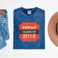 We Out 2018 Graduation Shirts Mineral Wash Tshirts Mineral Navy