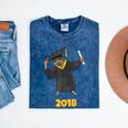 2018 Graduation Shirts Sloth Lovers For Women Teens Mineral Wash Tshirts Mineral Navy