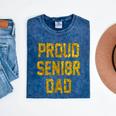 2018 Senior Dad High School Graduation Party SEN18R T Shirt Mineral Wash Tshirts Mineral Navy
