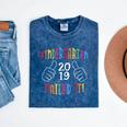 2019 Kindergarten Graduation Mineral Wash Tshirts Mineral Navy