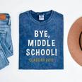 2019 Middle School Graduation Junior High Student Shirt Mineral Wash Tshirts Mineral Navy