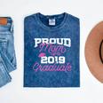 2019 Mom Graduation Mineral Wash Tshirts Mineral Navy