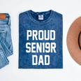 2019 Senior Dad High School Graduation Party SEN19R T Shirt Mineral Wash Tshirts Mineral Navy