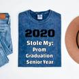 2020 Stole My Prom Graduation Senior Year Class Of 2020 Mineral Wash Tshirts Mineral Navy