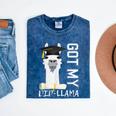 2022 Graduate Graduation For Him Her Got My Dip-Llama Mineral Wash Tshirts Mineral Navy