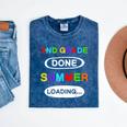 2nd Grade Graduation Shirt 2nd Grade Done Summer Loading Mineral Wash Tshirts Mineral Navy