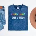 4th Grade Here I Come Cute 3rd Grade Graduation Shirt Mineral Wash Tshirts Mineral Navy