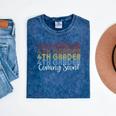 4th Grader Coming Soon 3rd Grade Graduation Mineral Wash Tshirts Mineral Navy